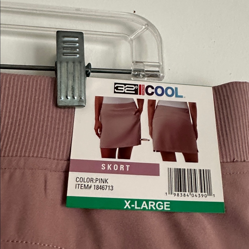 32 Degrees Cool Pink Skort - Picture 6 of 6